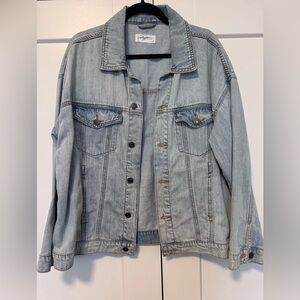 Brand New Light Wash Hunter Jacket - size M